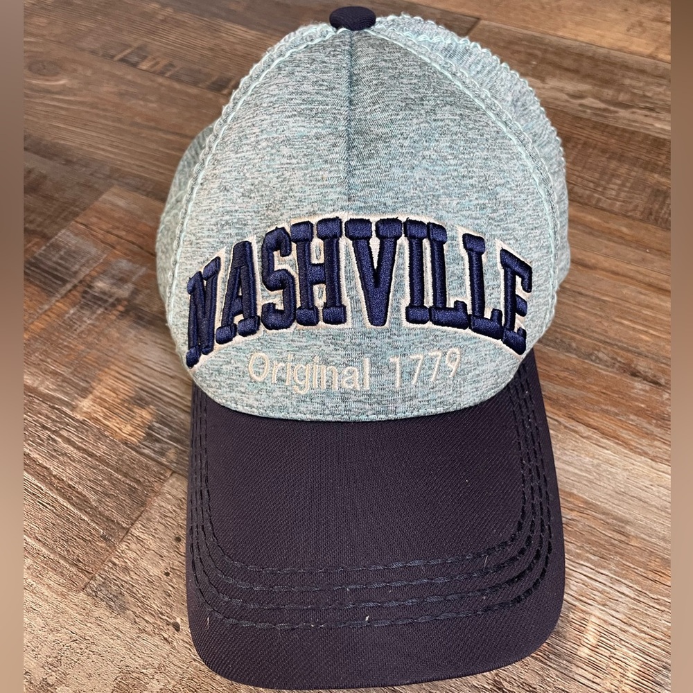 Nashville Robin Ruth Blue Adjustable Snap Back Ball Cap Hat